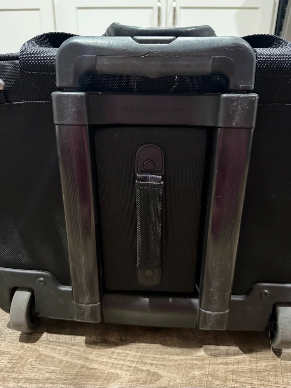 Briggs & Riley Black Rolling Wheeled Carryon Bag Laptop Travel Luggage